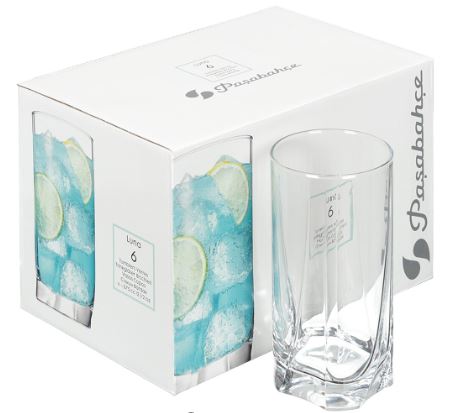 Стакан Луна 6 шт 390 мл 